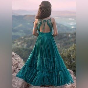 CATRIN DRESS IN TEAL Size 5